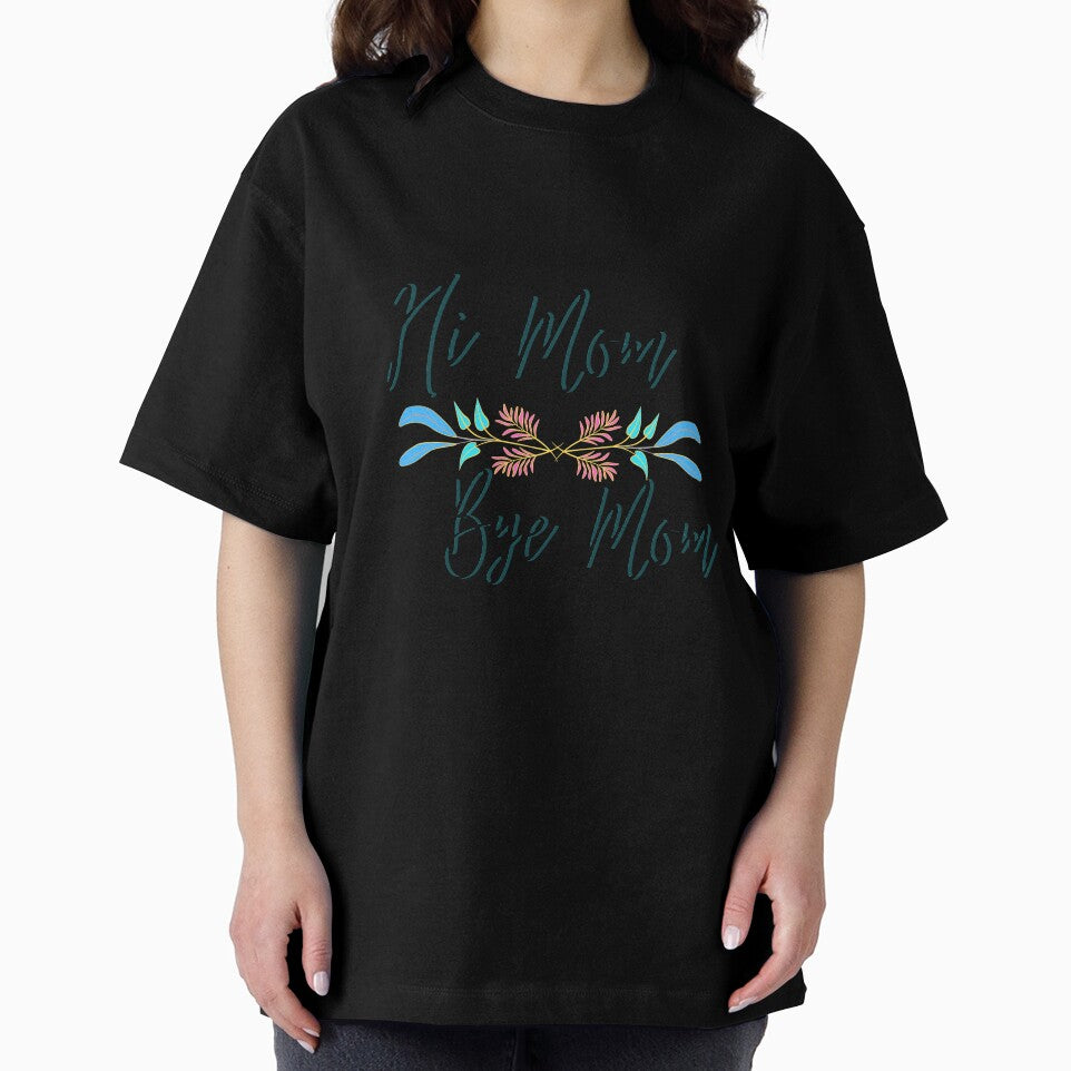 Hi mom bye mom girl | hi mom bye mom by Vicsdesignsart