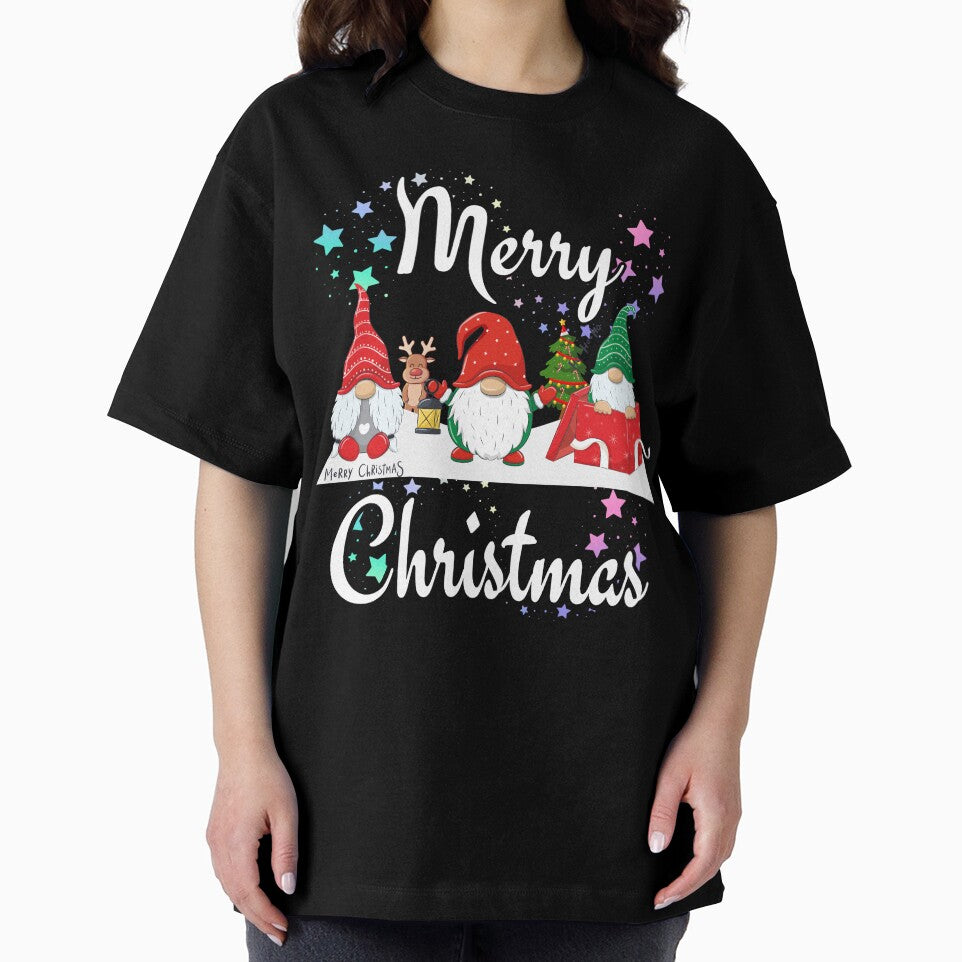 Merry Christmas Christmas Tree Reindeer Christmas Elves by FreeMind-Design
