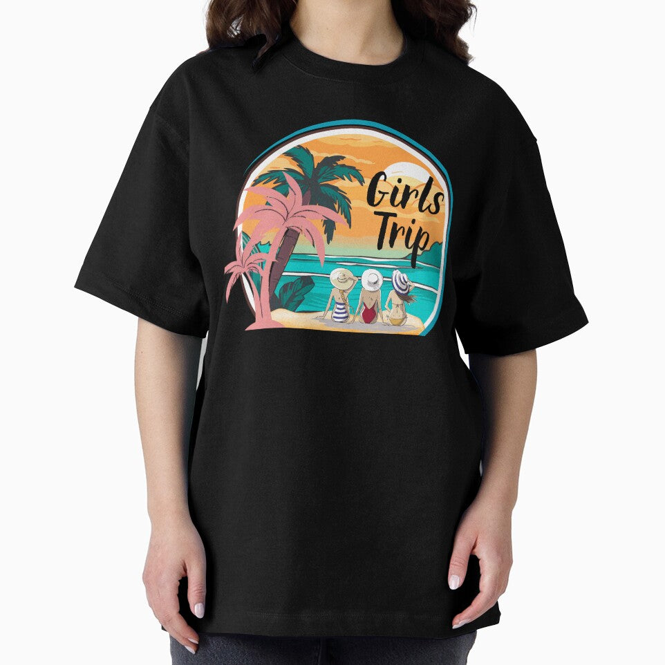 Girls Trip Ocean Beach Palm Trees Fun Getaway by BeachinArt