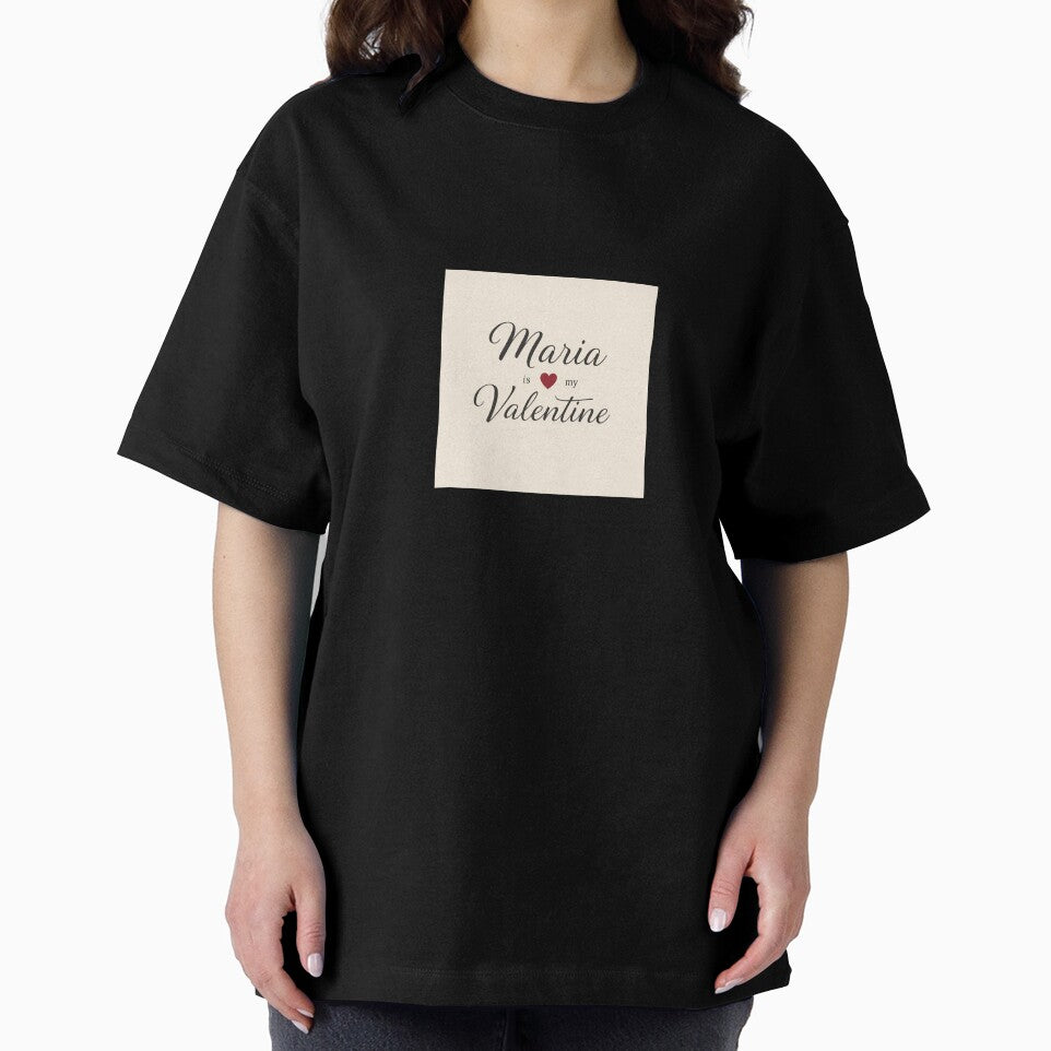 Maria Is My Valentine – Romantic Name Valentine Gift by chessnegocios