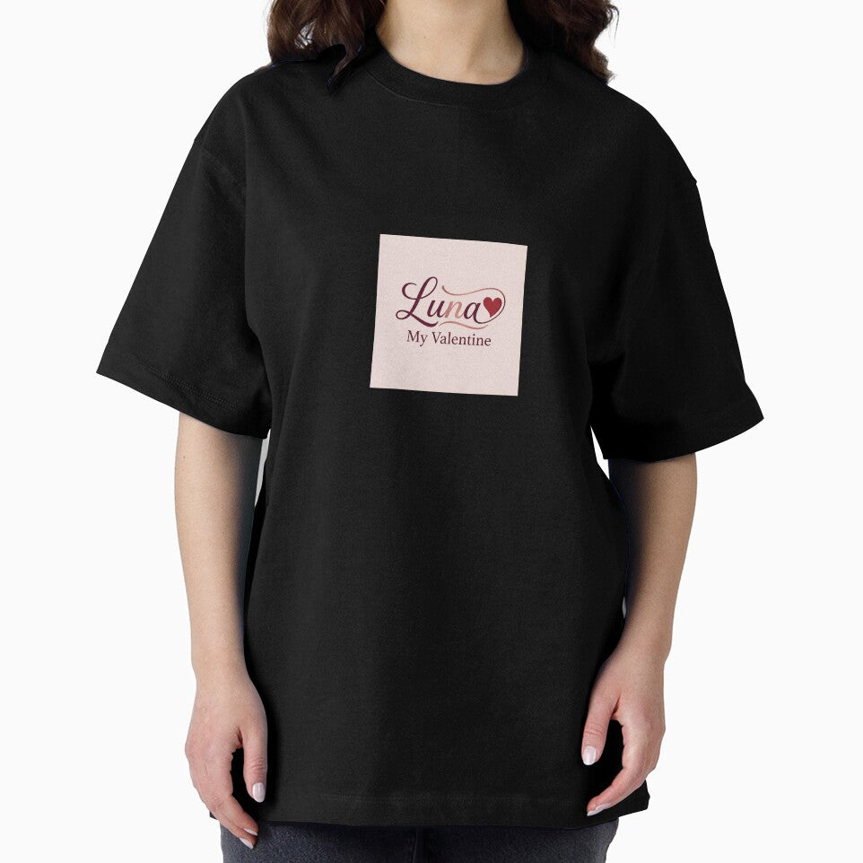 Luna Is My Valentine – Romantic Name Valentine Gift by chessnegocios