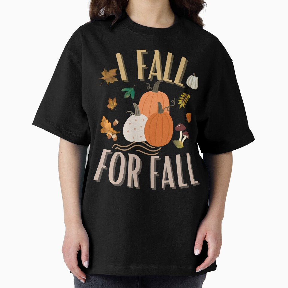 I Fall for Fall Pumpkins & Leaves by soapblossom