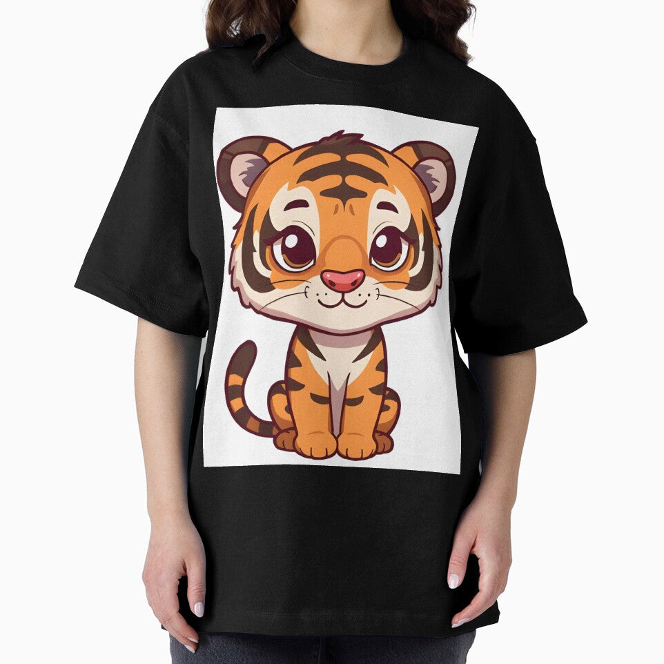 Adorable Tiger Cub Sticker by Teewave-Ashish