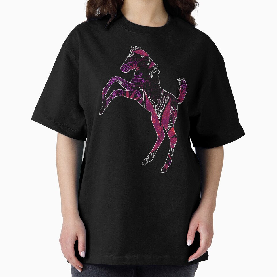 Mustang Horse Trippy Weed Pattern by SoccaTamam