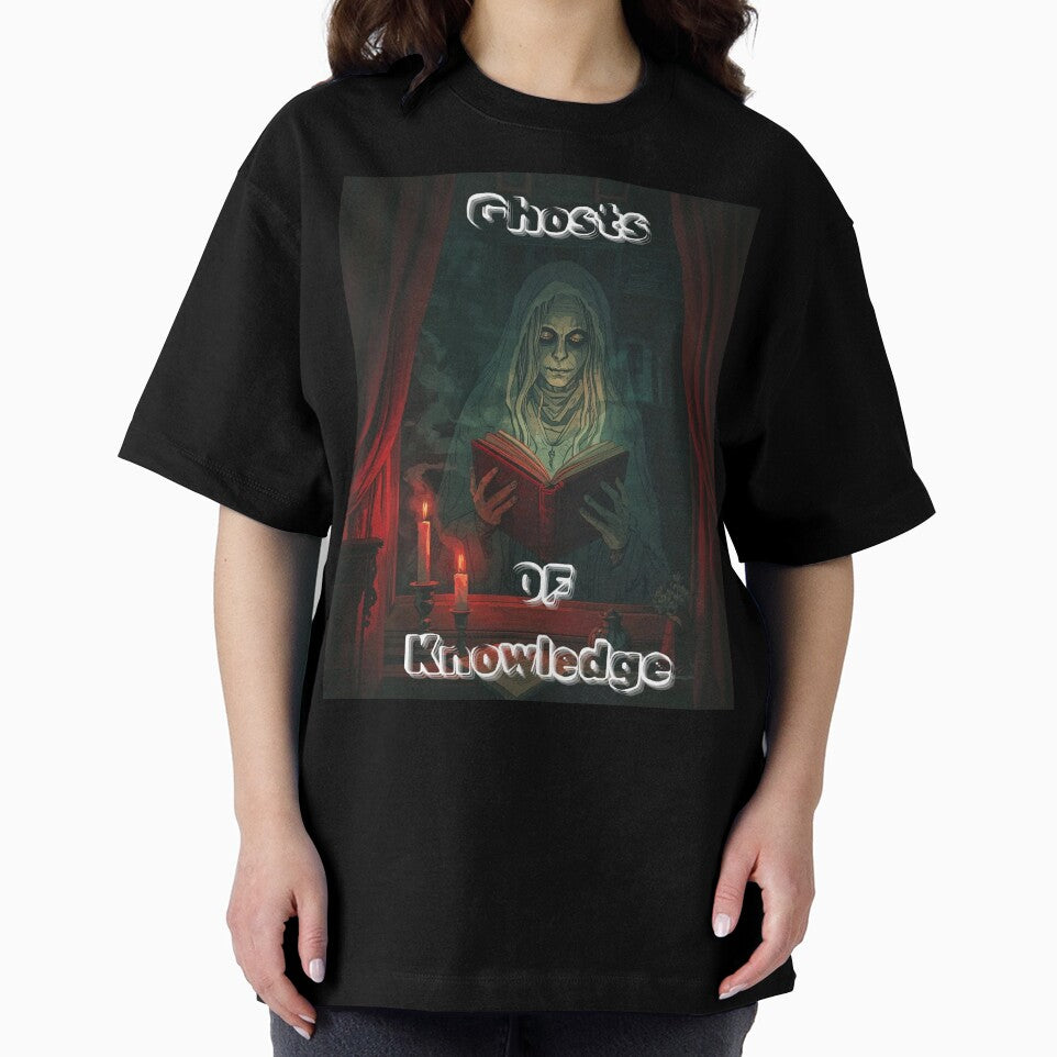 Ghost of Knowledge, Haunted Academia Gothic Art by Mosaic by M