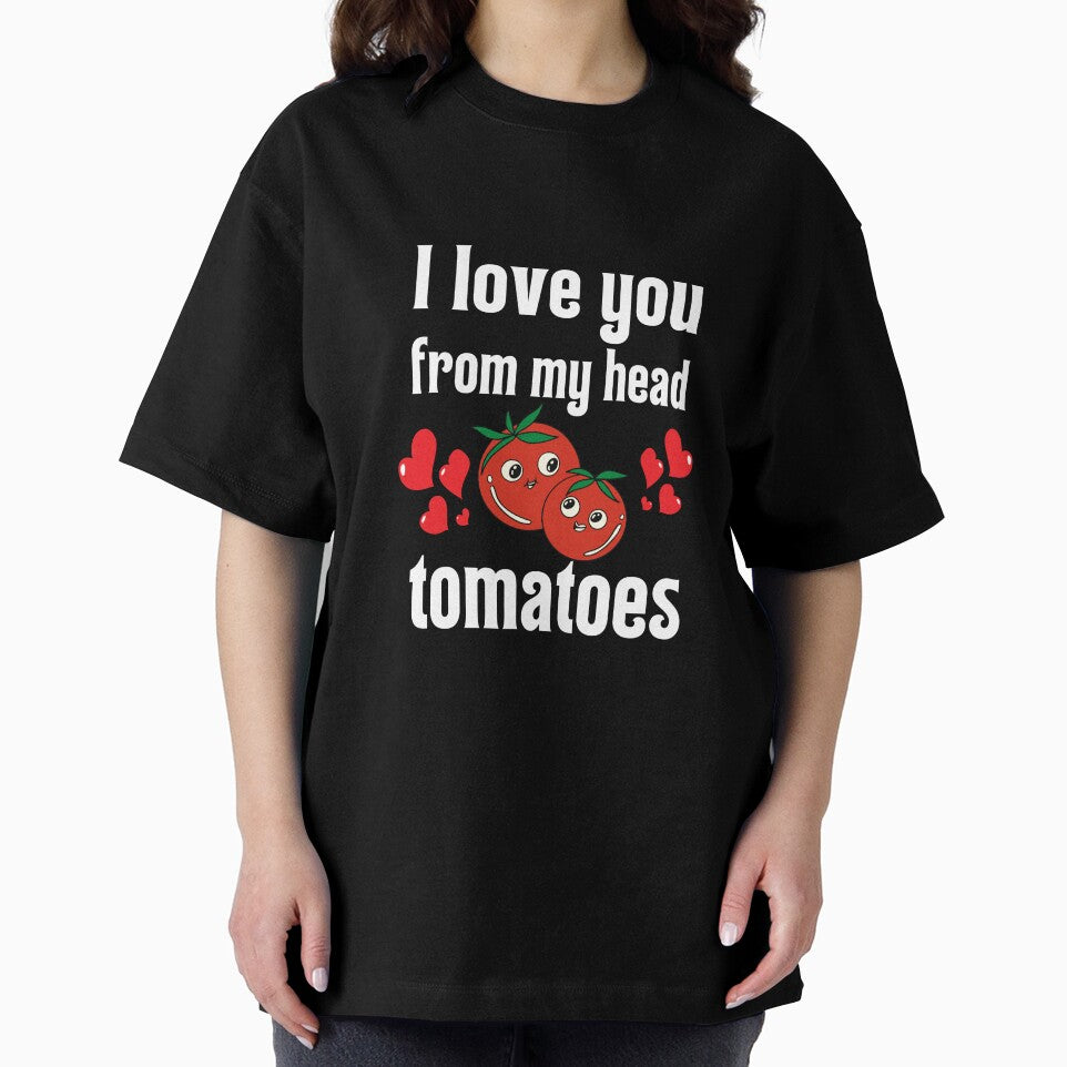 I love you from my head tomatoes by MudPuppet