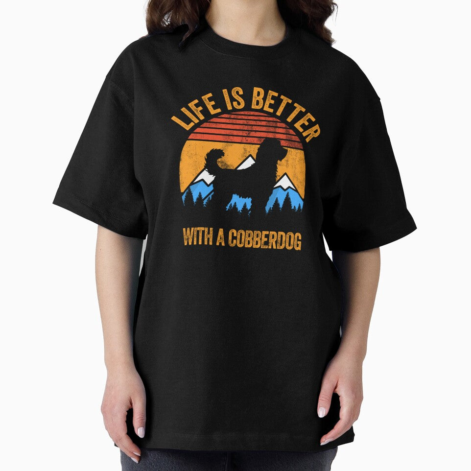 Life Is Better With An Australian Cobberdog  Retro by Guarddogdrive