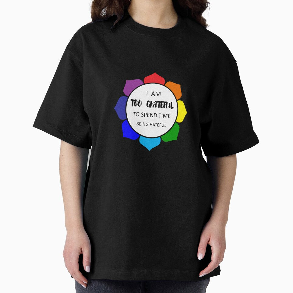 Too Grateful To Be Hateful - Purple by 4wordsmovement