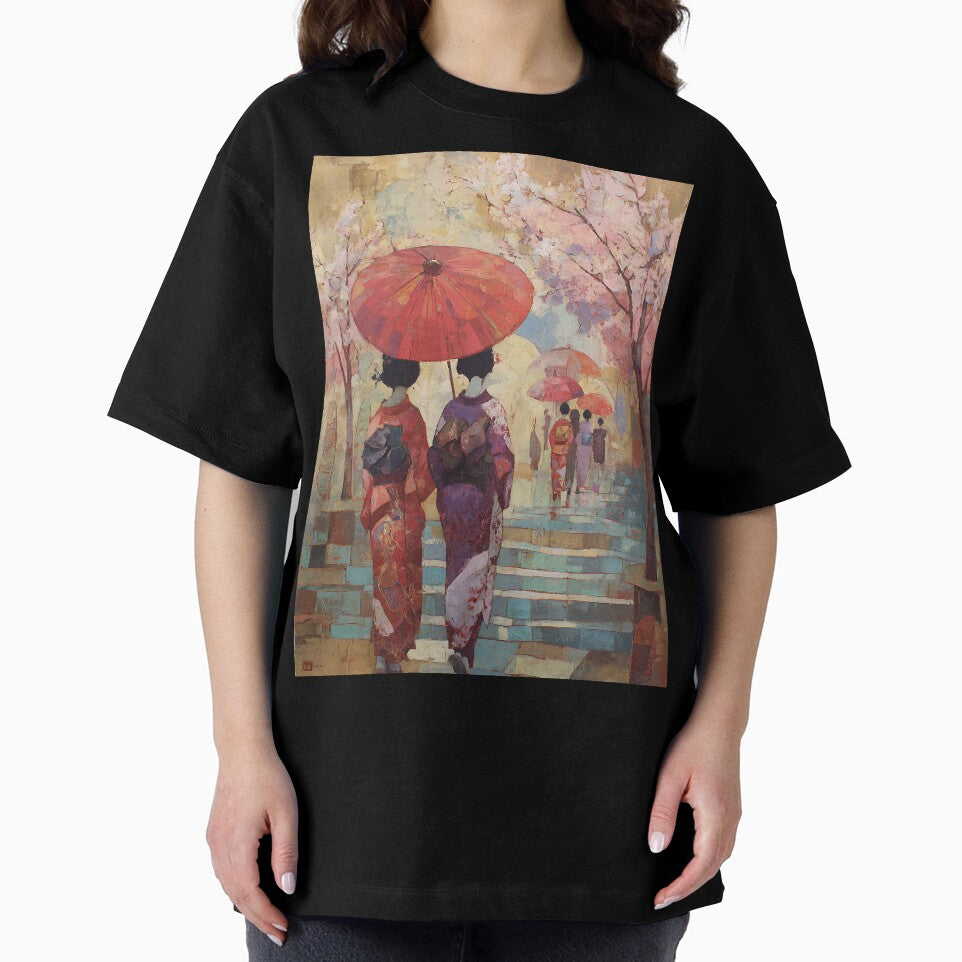 Vibrant Japanese Spring Festival Art by bapupa