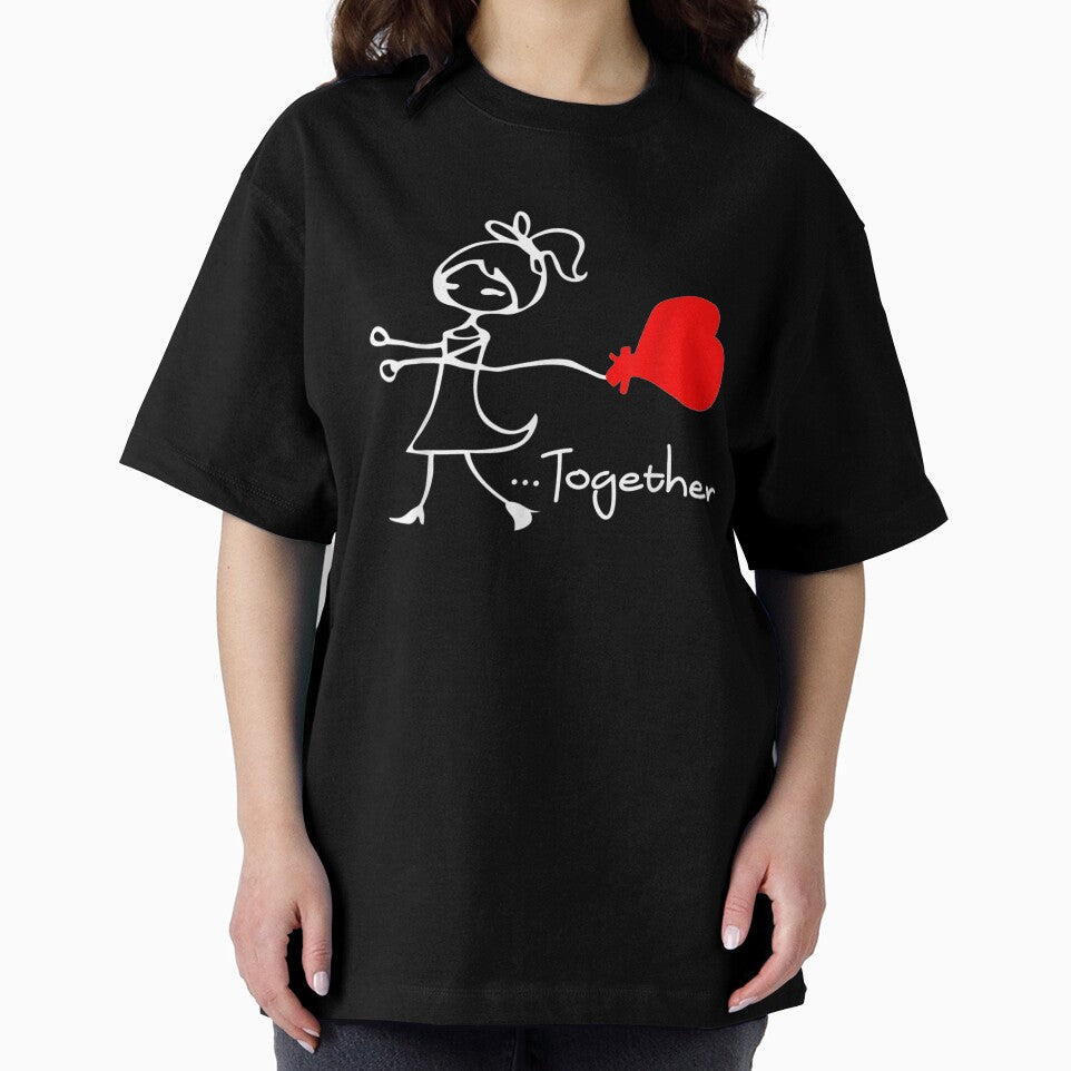 Always Together Matching For Couple Valentine Tee by lolahomya