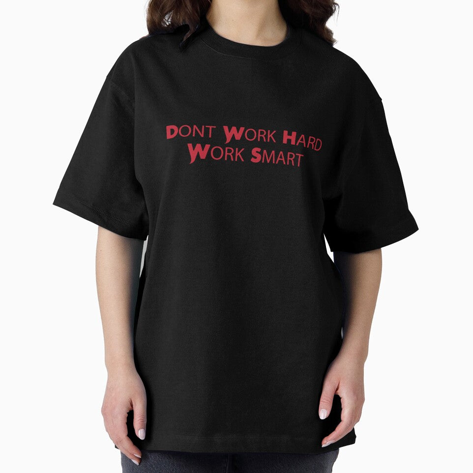 Dont Work Hard Work Smart Motivational Quote Design by RiyonArts