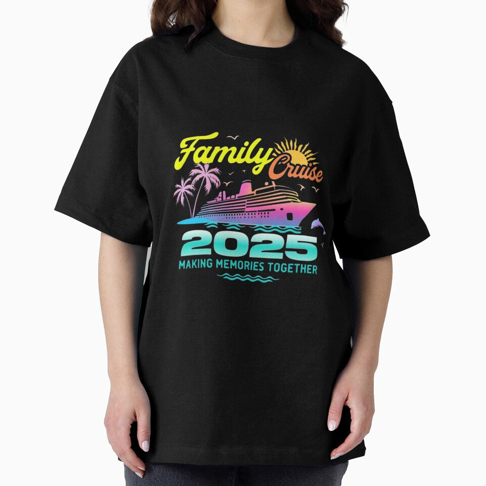 "Family Cruise 2025" Matching Vacation Shirts – Fun & Stylish Cruise Squad Apparel by Colorful-Garden