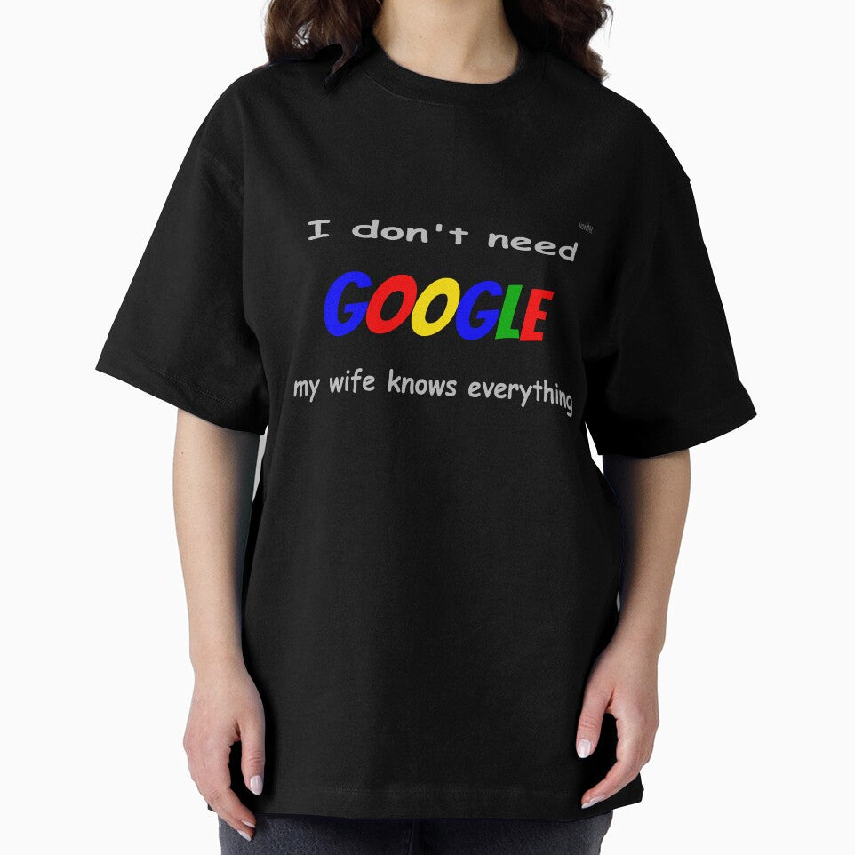I don't need Google... by wowitsmytshirt