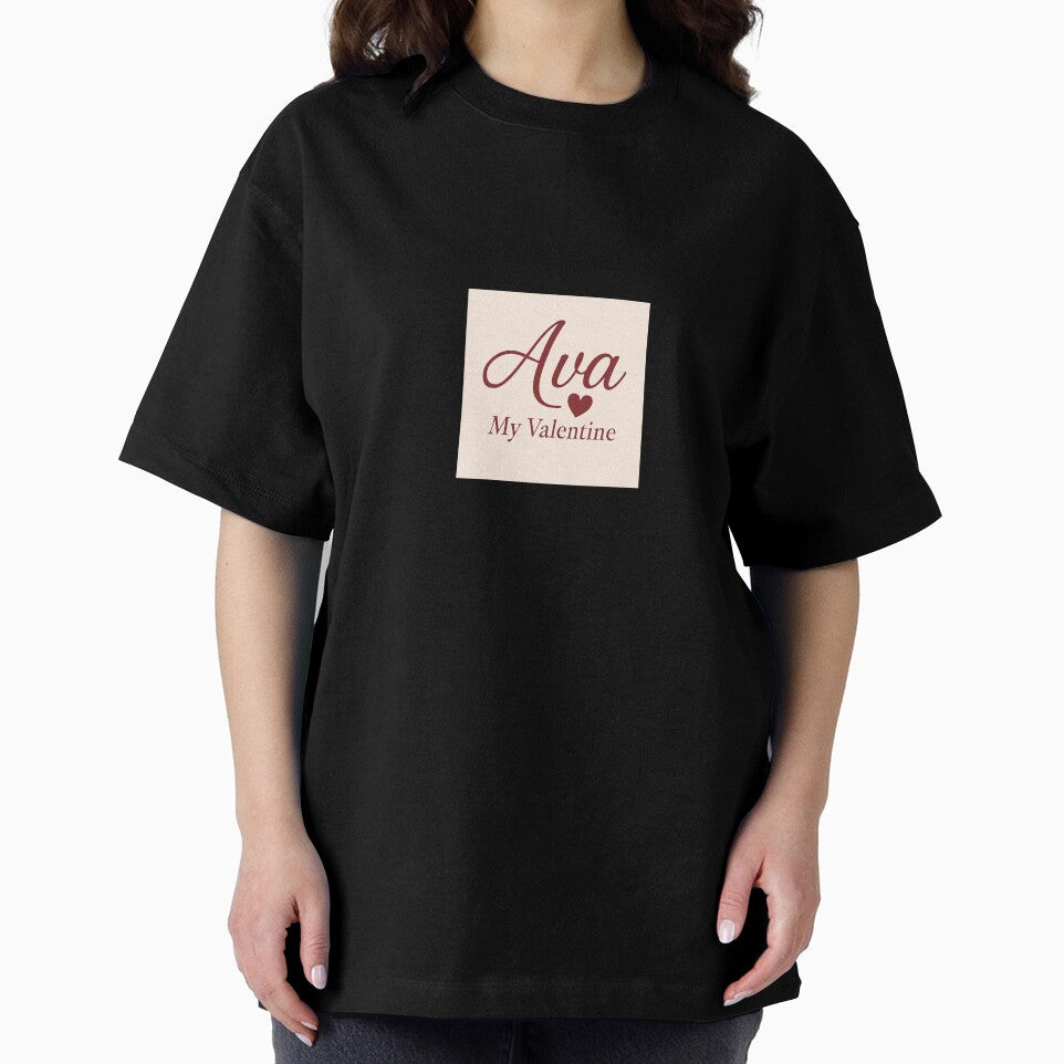 Ava Is My Valentine – Romantic Name Valentine Gift by chessnegocios