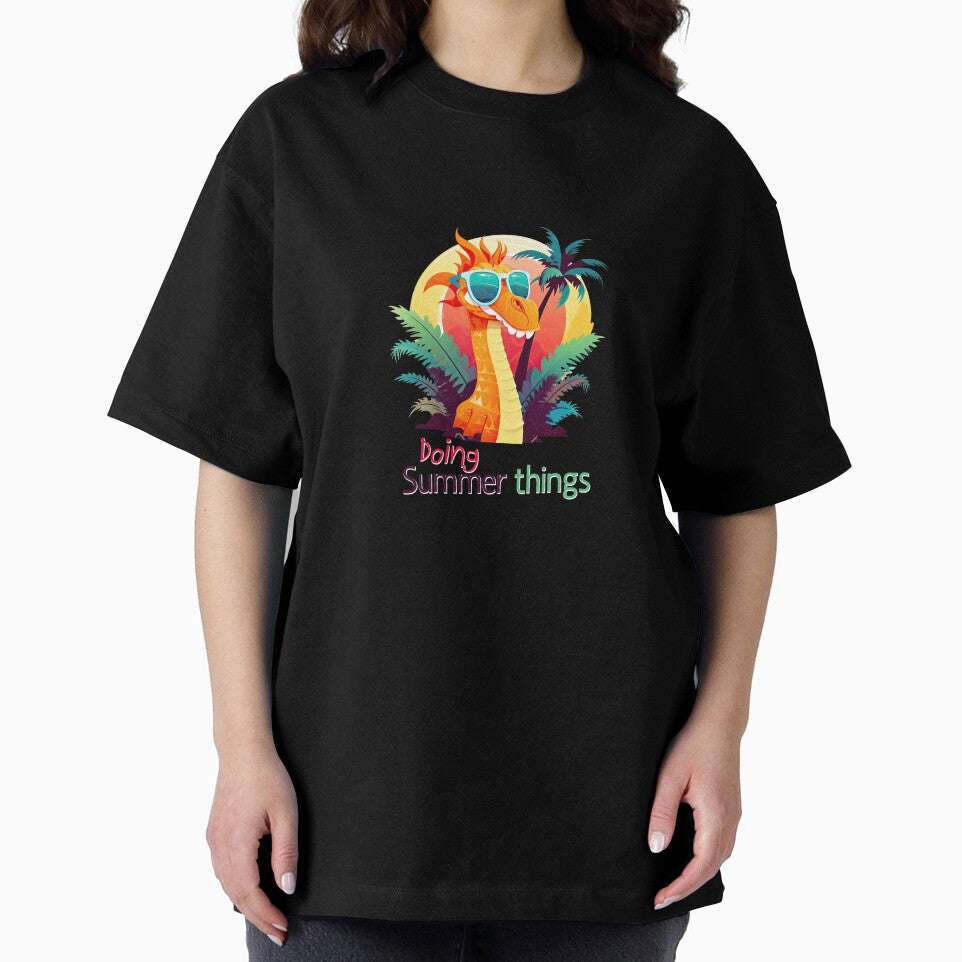 Doing Summer Things Dragon by TeePulseMania