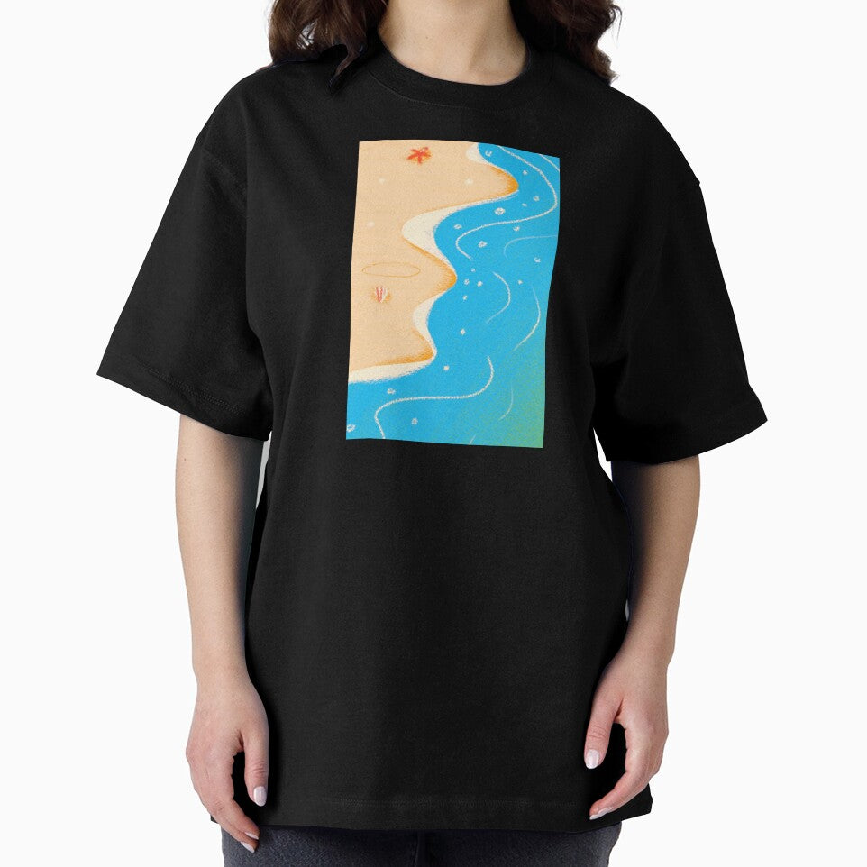 Beach shore painting by Thedigital91
