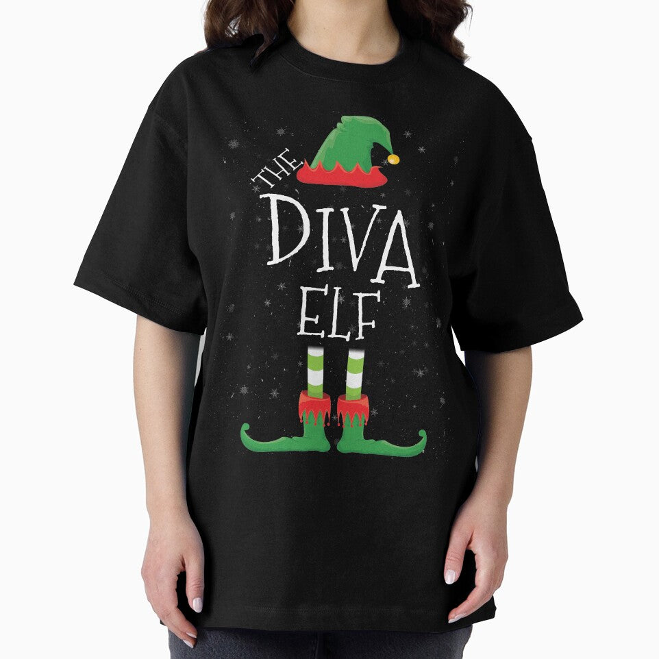 Diva Elf Family Matching Christmas Group Funny Gift by DavisHasari