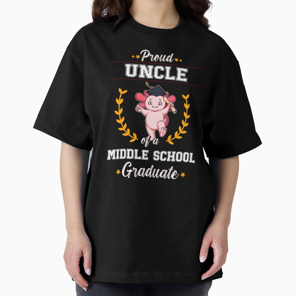 Proud Uncle Middle School Graduate Graduation Gift by anziehend