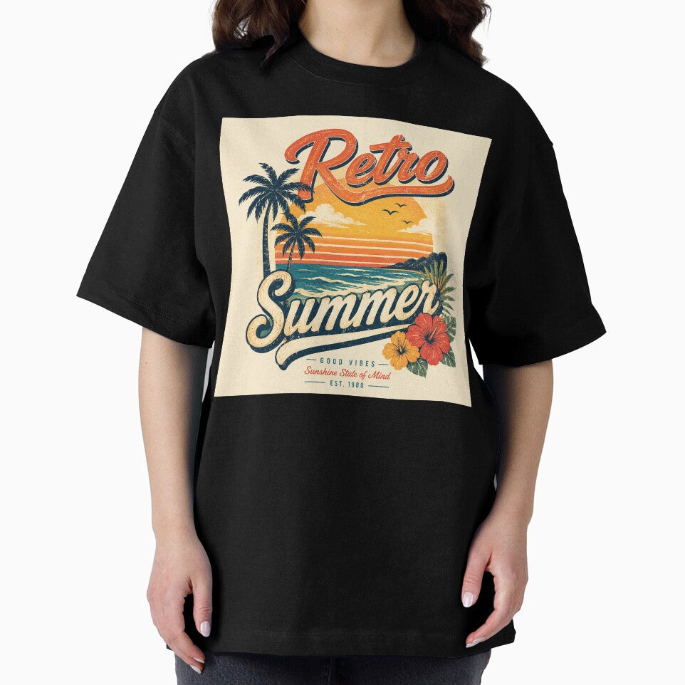 retro good vibes sunshine state of mind est 1980 by miriamfink