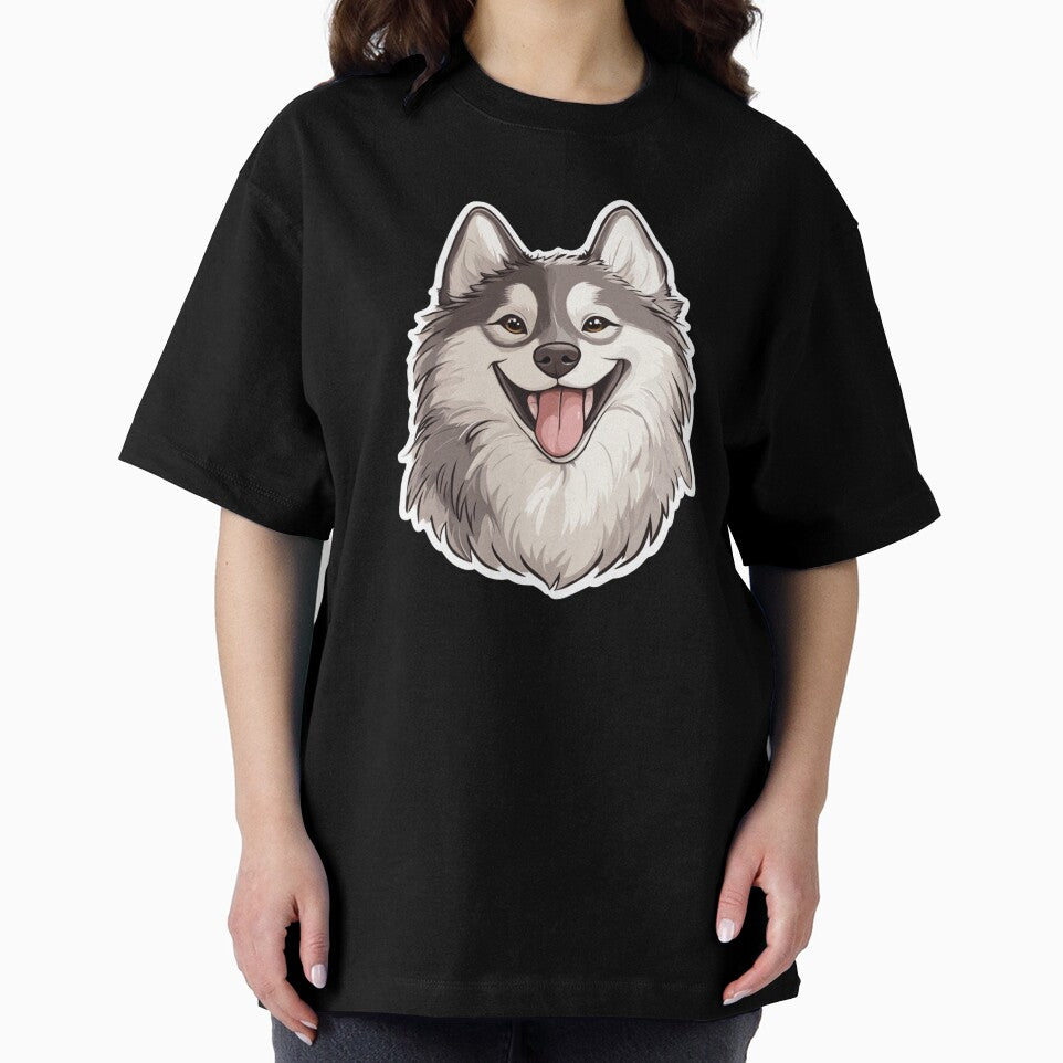 Happy Dog Face by NicolasGlowArt