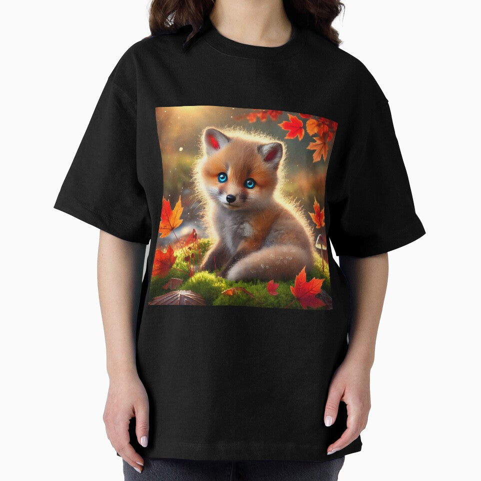 Autumn Baby Fox Magic by AI-Only Creations