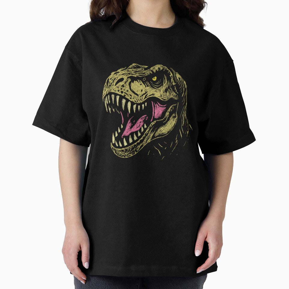 T-Rex Scratchy Style by ChunkByChunk
