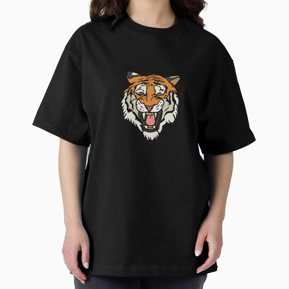 Tiger Face Sticker by hsstudio2025