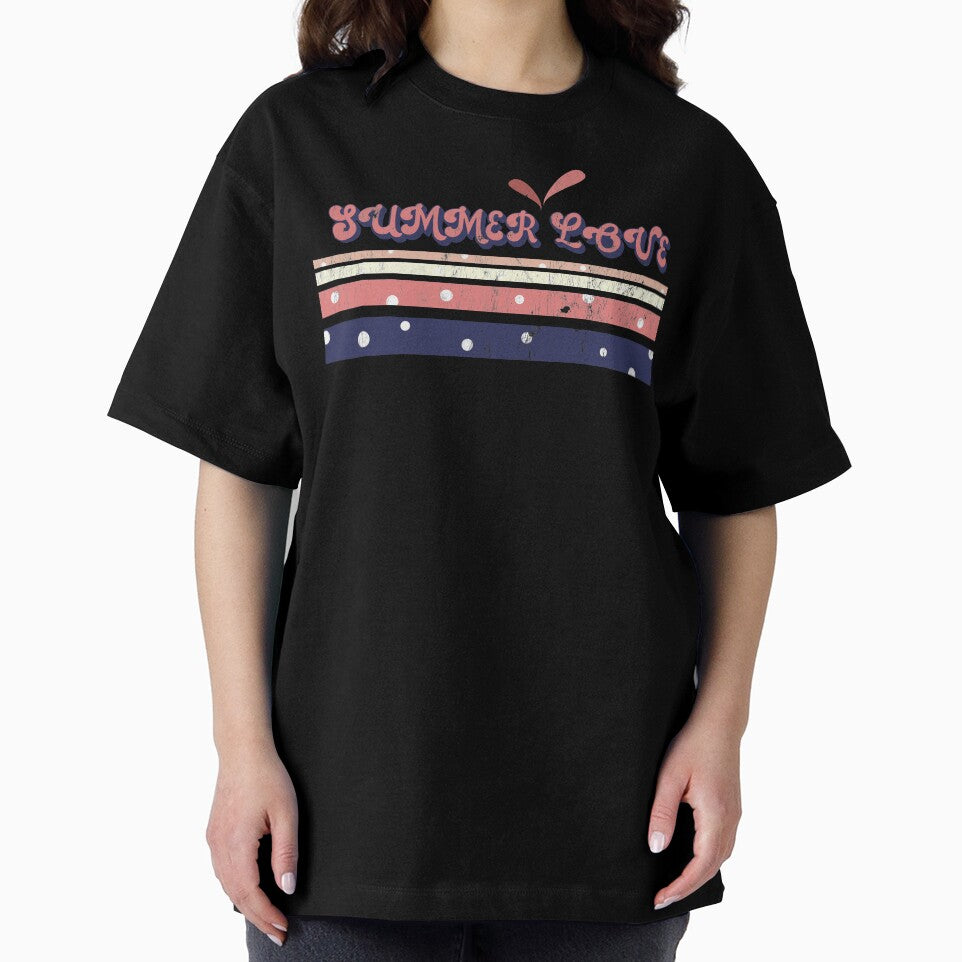 Summer Love Retro Vintage T-shirt by unikohomestyle