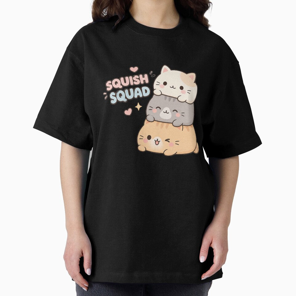 Cute Panda Pile Kawaii Stacked Pandas Cartoon T-Shirt by Amitabr14