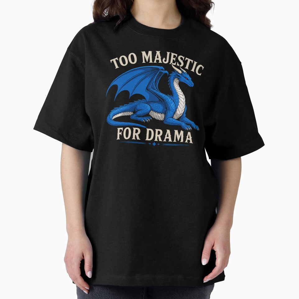 Too Majestic for Drama Blue Dragon by Hatchling Hollow