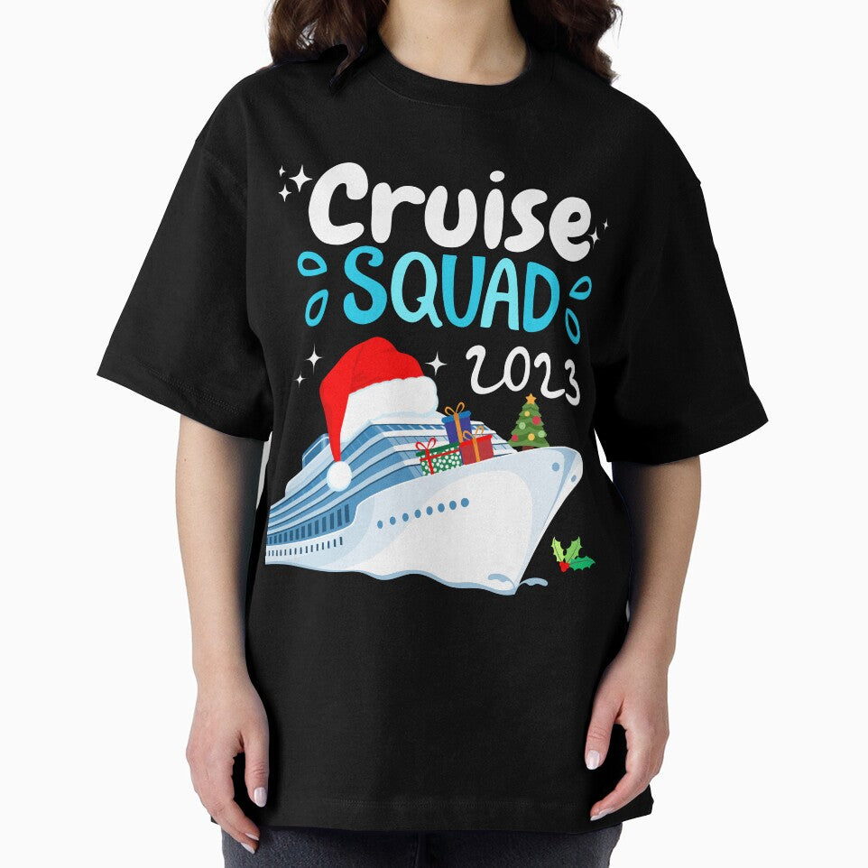 Cruise Squad Family Vacation 2023 Matching Group Party Trip Beach Christmas Xmas Funny Cruising Lover Men Women Merry by BunBuntheDog-