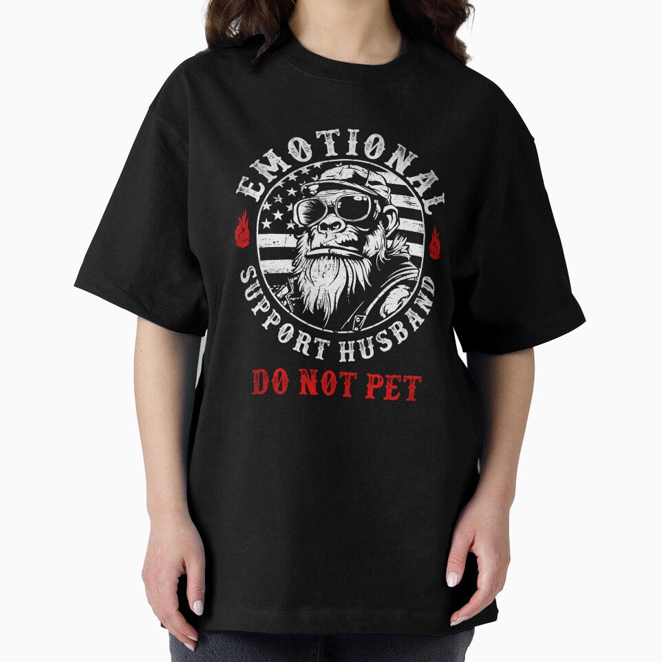 Emotional Support Husband Do Not Pet Funny by studio-ssaam