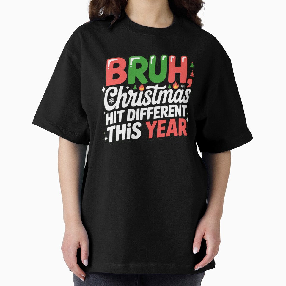 BRUH, Christmas hit different, funny Gen Z and gen Alpha Christmas by NoetherSym