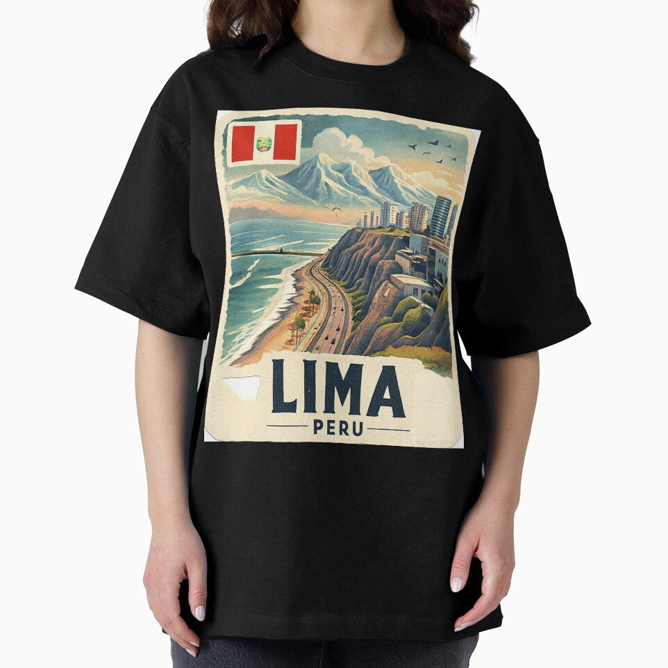 Lima Peru Travel Art by HaydenMillepied