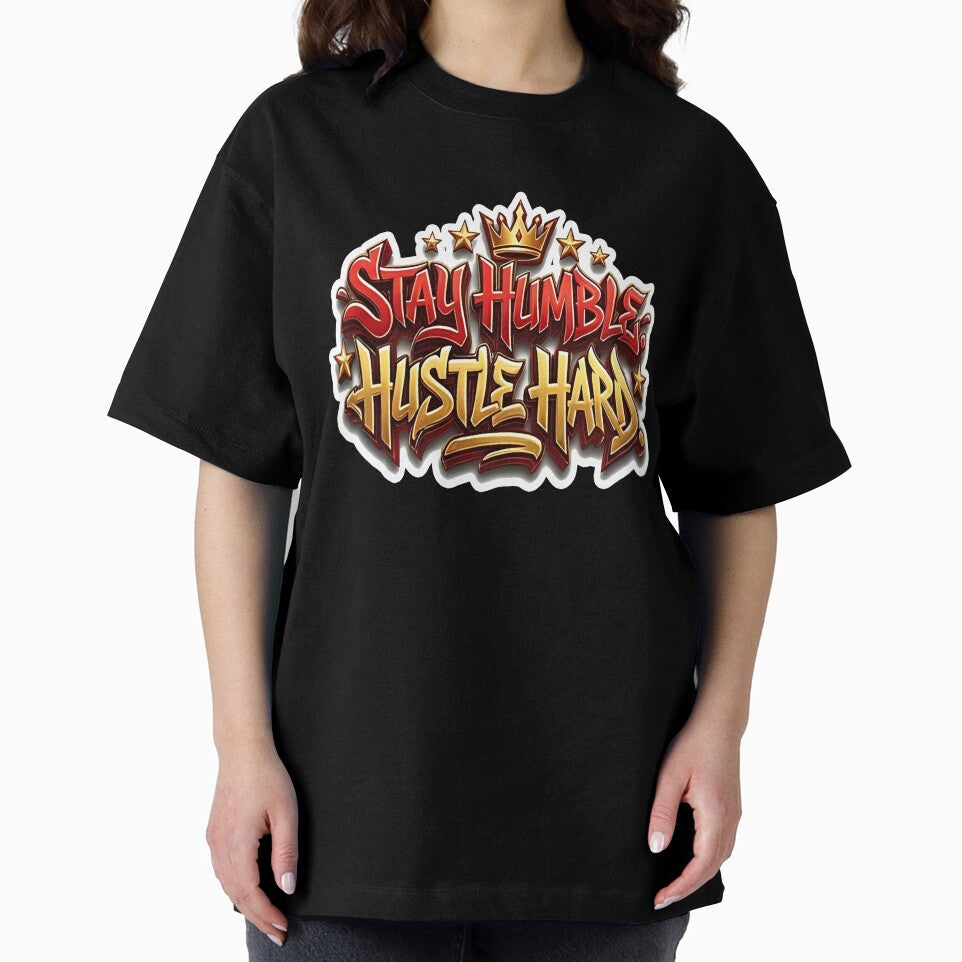 Stay Humble Hustle Hard by AestheticPrintStudio