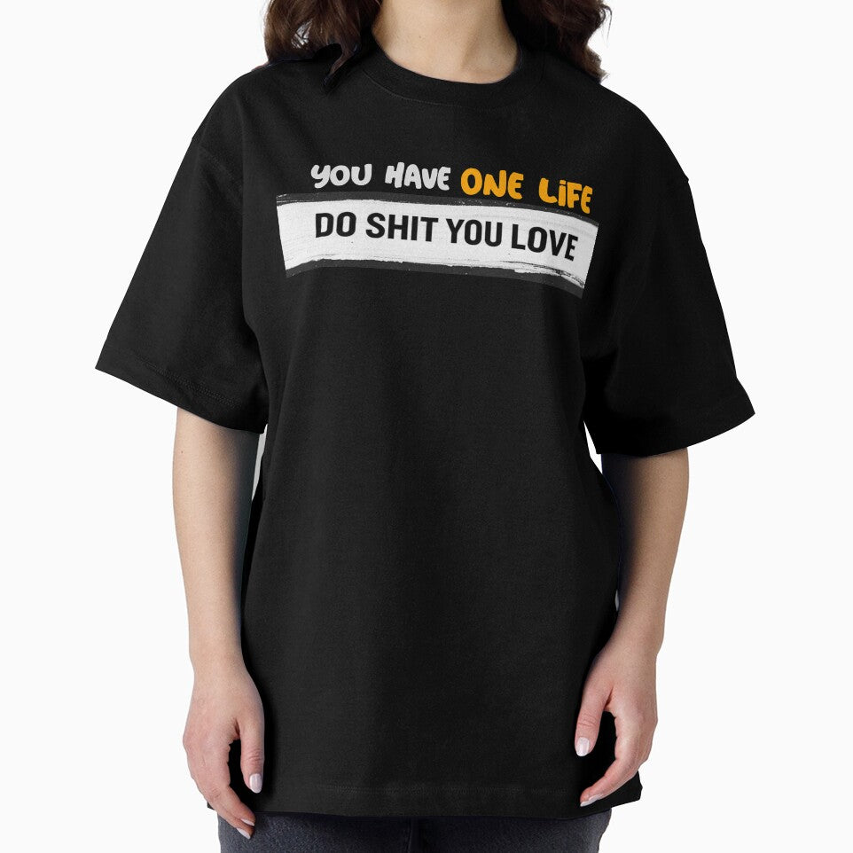 One Life-Hustle Tees. by swastik yadav