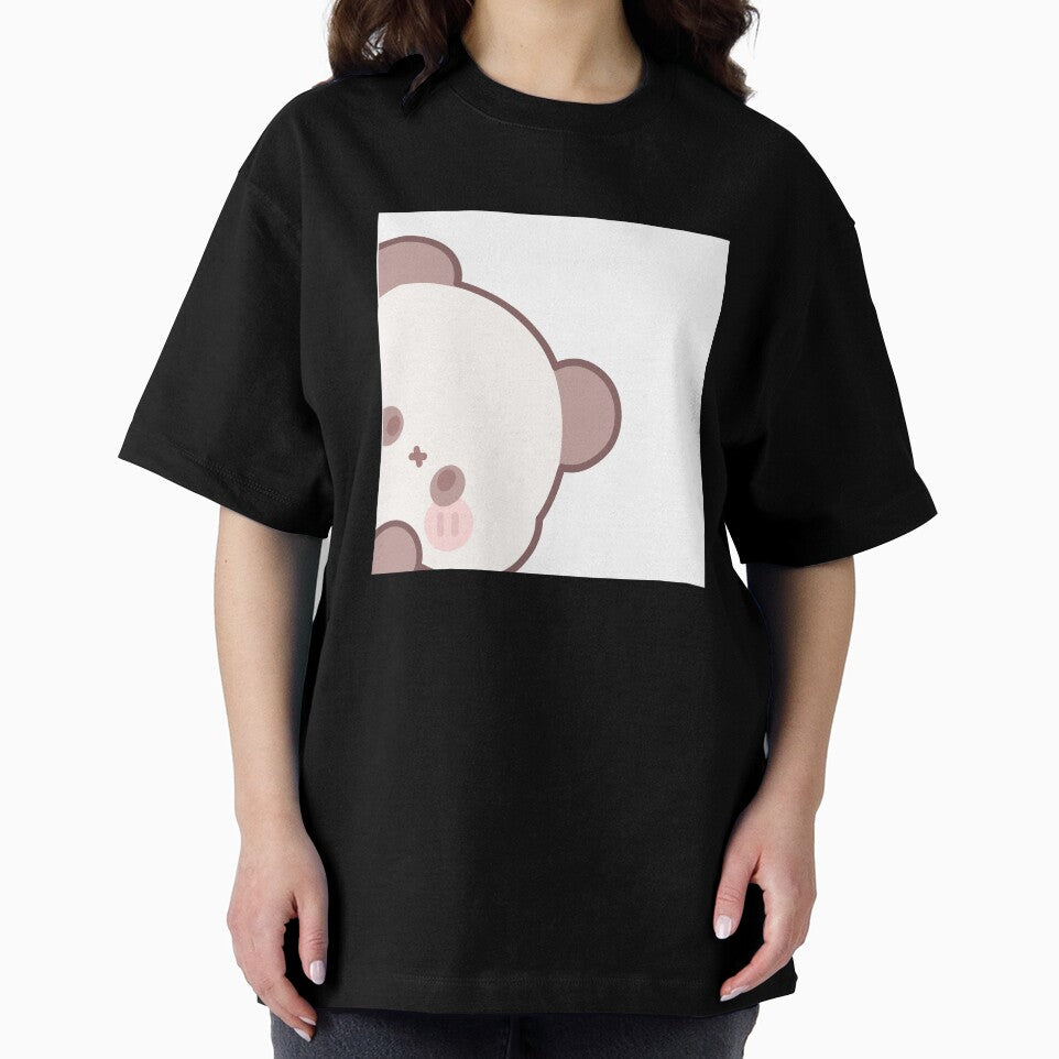 Adorable Panda Sticker – Cute & Minimal Cartoon Style by ALNA05