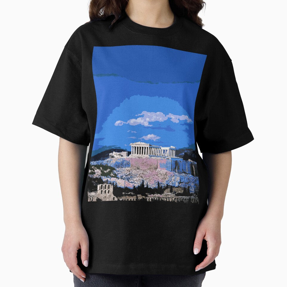 Travel Posters_Visit the Parthenon_Athens_Greece. by FanitsaArt