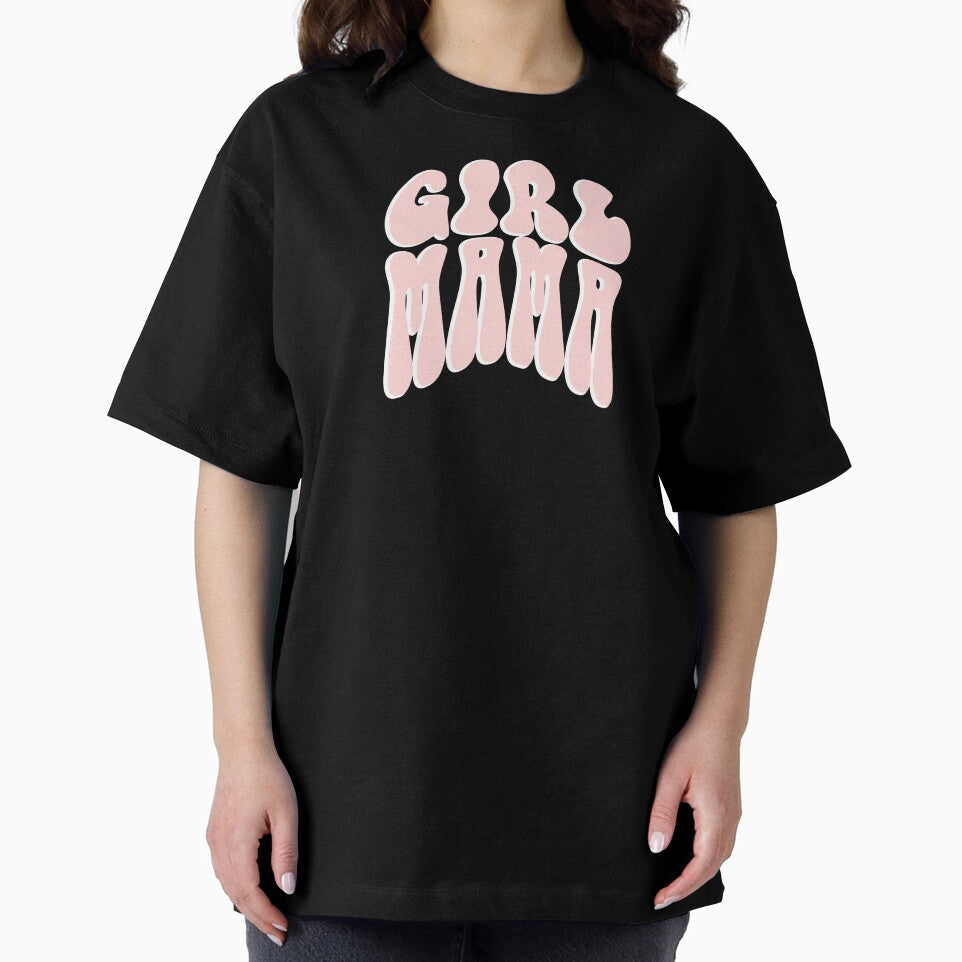 Girl Mama - Retro Print by handsoftime2020