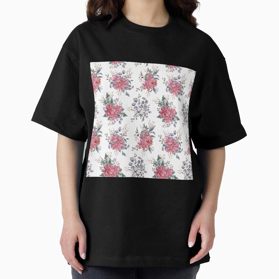 Christmas Floral Patterns - Christmas Decor by Delandor