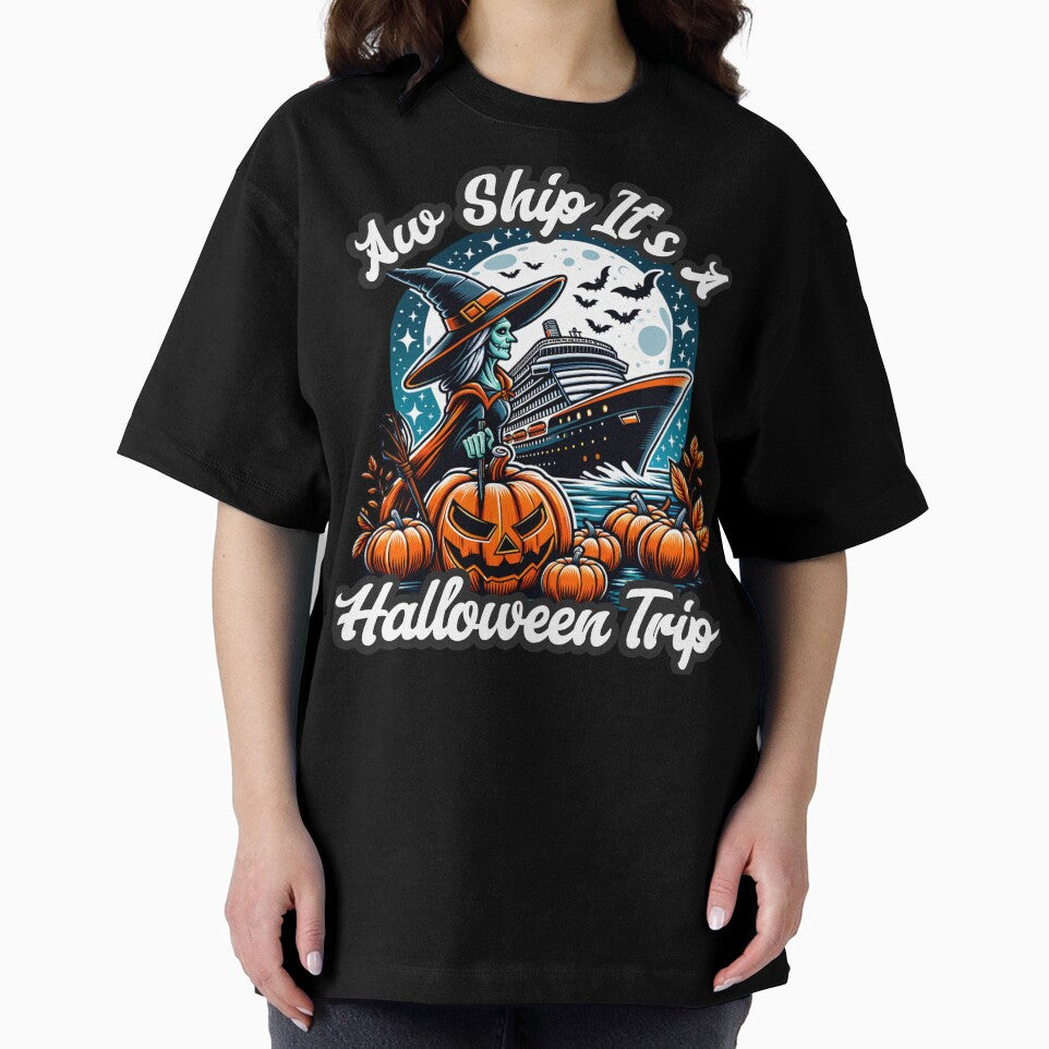Aw Ship Halloween Trip Funny Halloween Cruise by nicksuefonze
