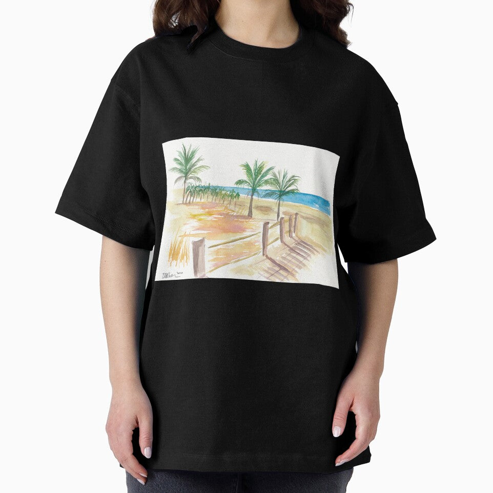 Beach Walk At The Promenade Scene by artshop77