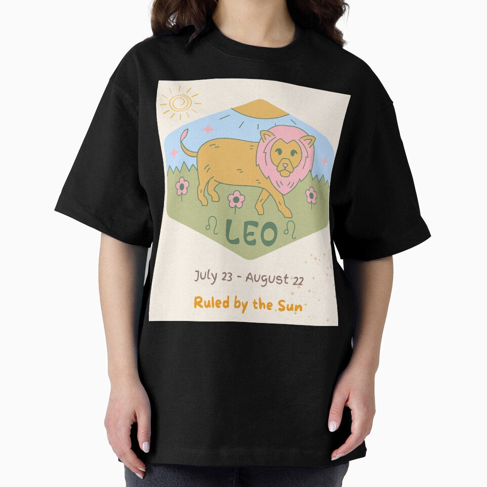Leo Zodiac Sign | Bold Minimal Astrology Design by Sparlio