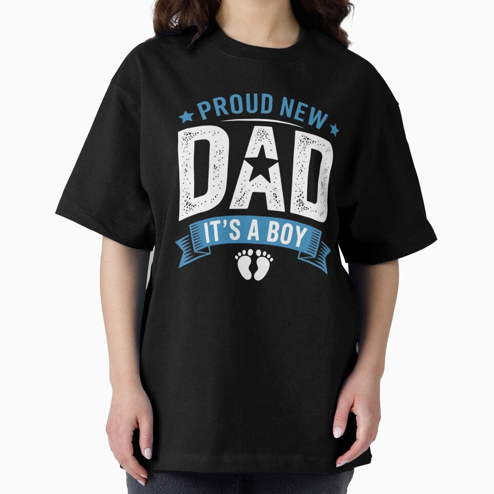 Proud New Dad – It’s a Boy Baby Announcement Design by BestDetailer