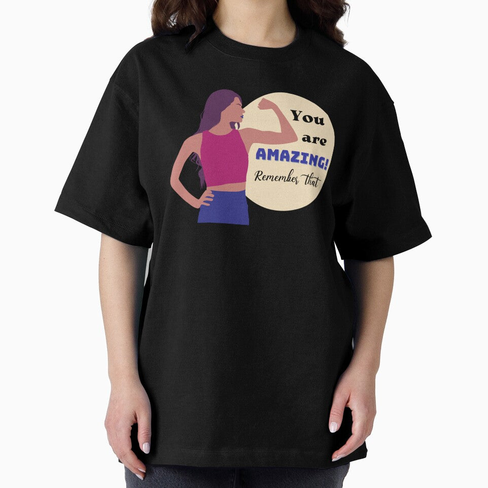 You Are Amazing! Remember That design, bicep flex version by mbuz90