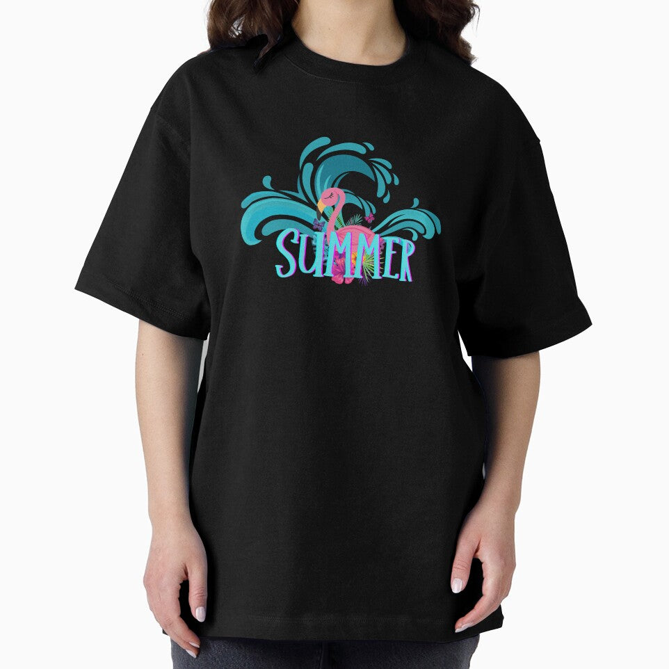 summer mode, summer with flamingo by botmartshop
