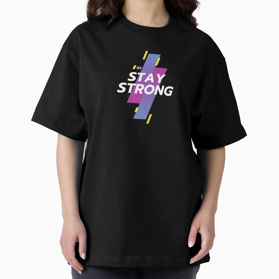 Strong willed T-shirt stay strong by STREET BOY ⭐⭐⭐⭐⭐