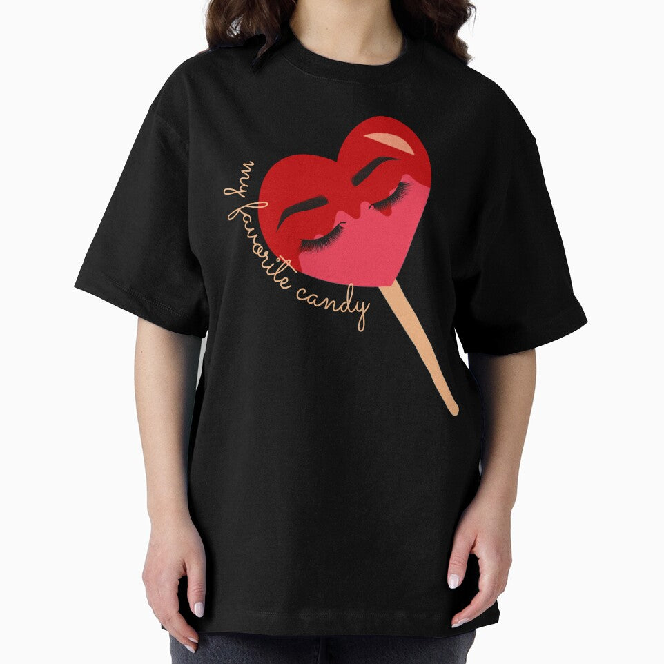 Valentines Day Couples Matching Valentine Fun | You're My Candy Pink And Black by Rainbows Rock