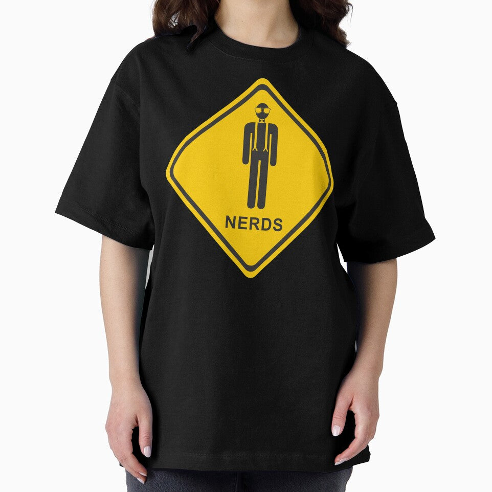 Nerd Warning Sign by PromoteProgress
