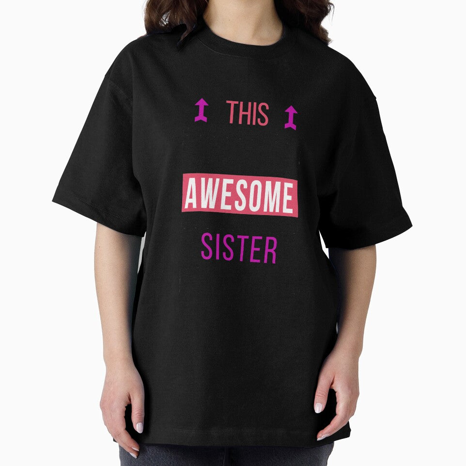 Sister Awesome Looks Like Cool Birthday by smily-tees